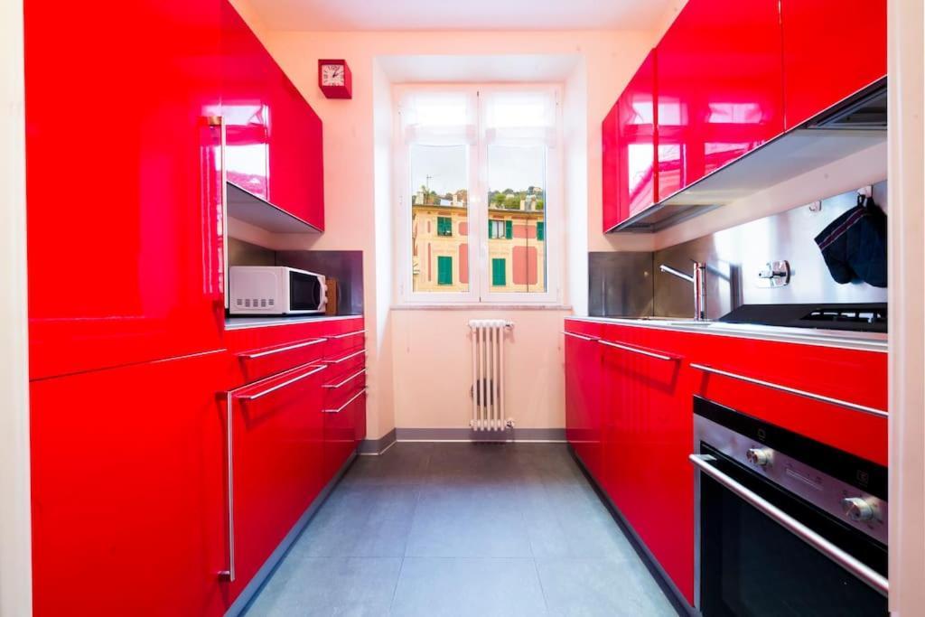 Ferienwohnung Casa Nervi - Oasi Felice A 20' Da Genova - Free Parking Exterior foto
